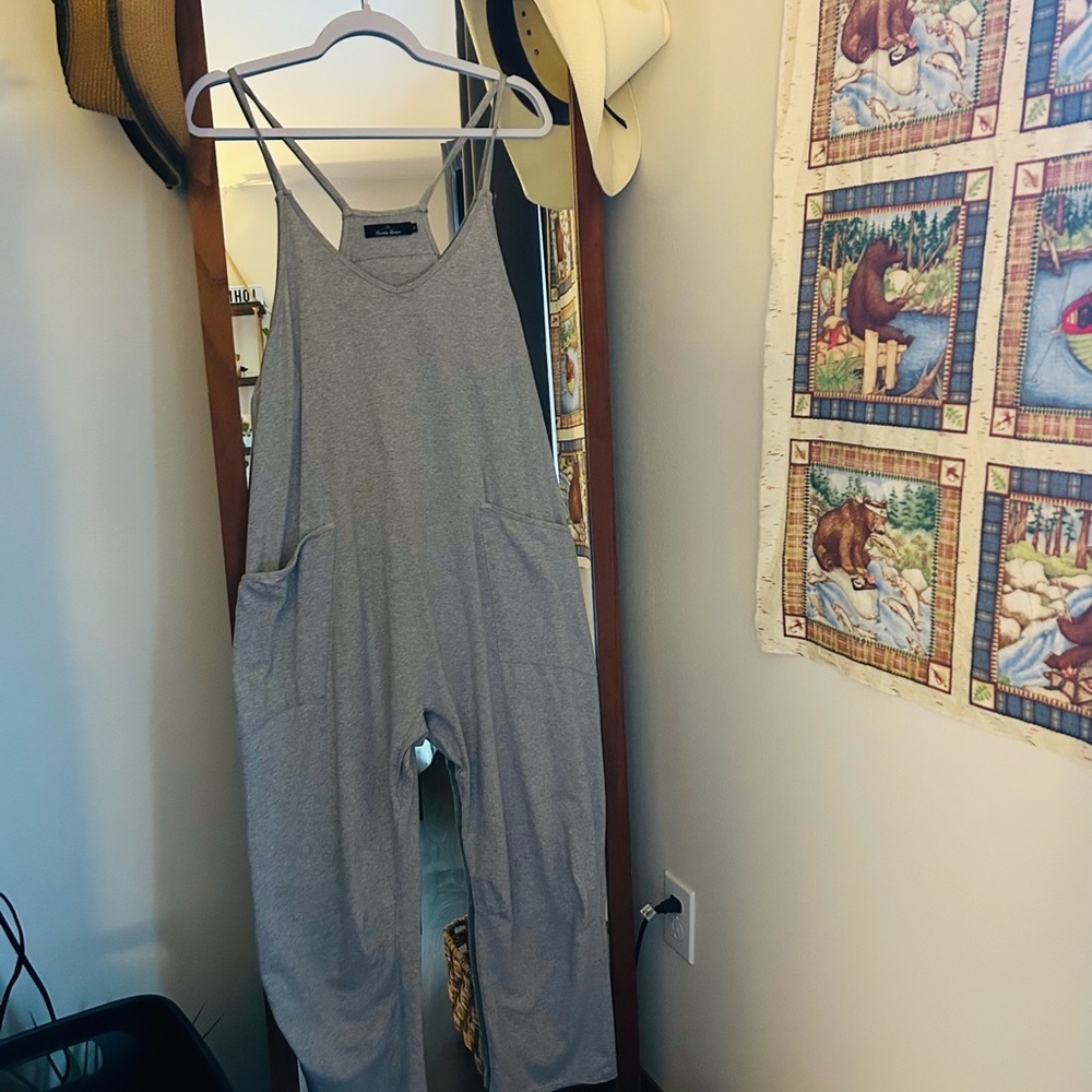 Gray Women's Jumpsuit